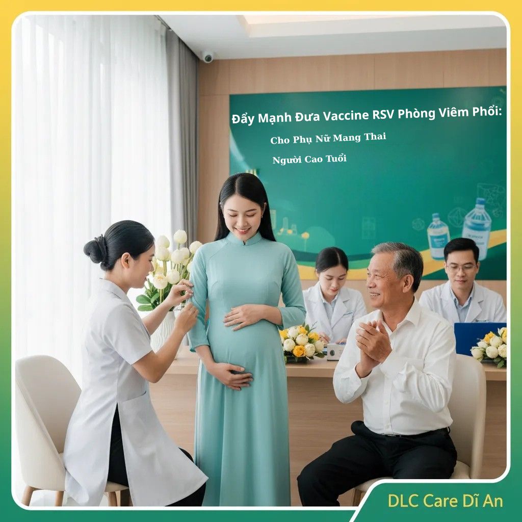 “Cứu tinh” mới: Việt Nam nỗ lực đưa vaccine RSV phòng viêm phổi về cho phụ nữ mang thai và người cao tuổi. (Tiêu điểm về tiêm chủng và phòng ngừa)